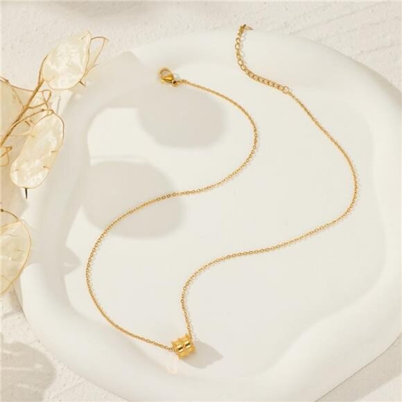 18K Gold-Plated Pendant Necklace - Picture 7 of 10